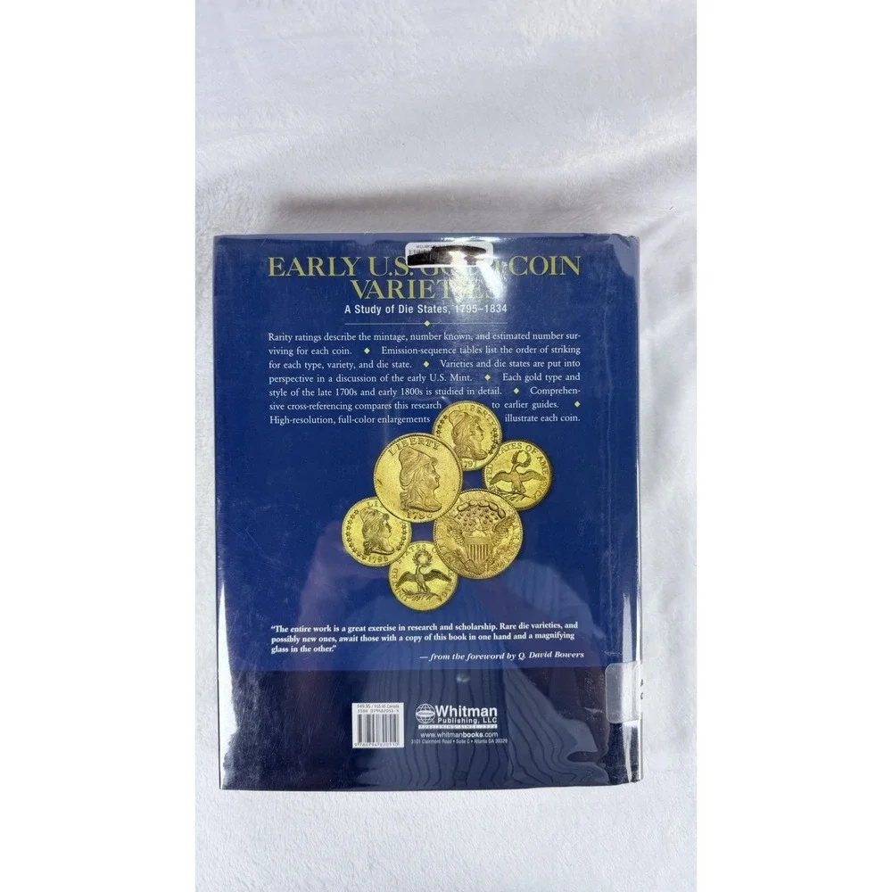 Early U.S. Gold Coin Varieties Study of Die States 1795-1834 Dannreuther Bass Jr
